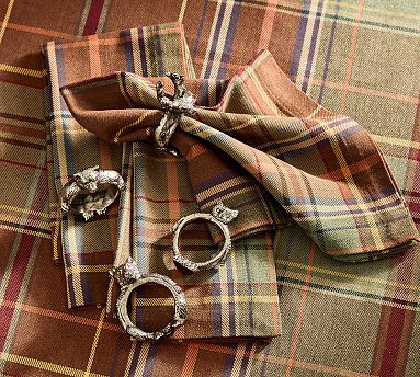 Fantastical Forest Napkin Rings - Mixed Set of 4 | Pottery Barn (US)