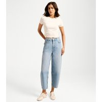 Women's Light Blue Barrel Leg Denim Jeans New Look | New Look (UK)