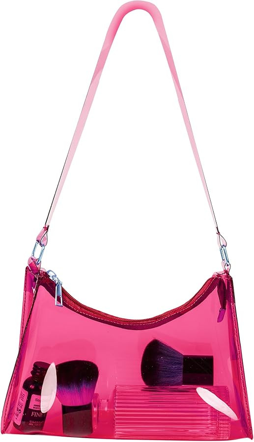 Women’s Clear Purse Stadium Approved Transparent Bag Clear Crossbody Handbag Clear Shoulder Clu... | Amazon (US)