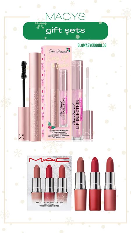 Macy’s Gift Sets still in stock and available for Christmas! 

#LTKbeauty #LTKGiftGuide #LTKfindsunder50