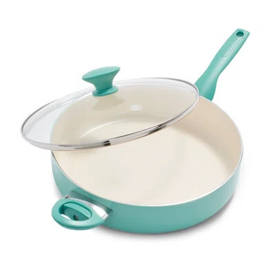 GreenPan Rio Healthy Ceramic Nonstick 5Qt Saute Pan with Lid | Wayfair North America