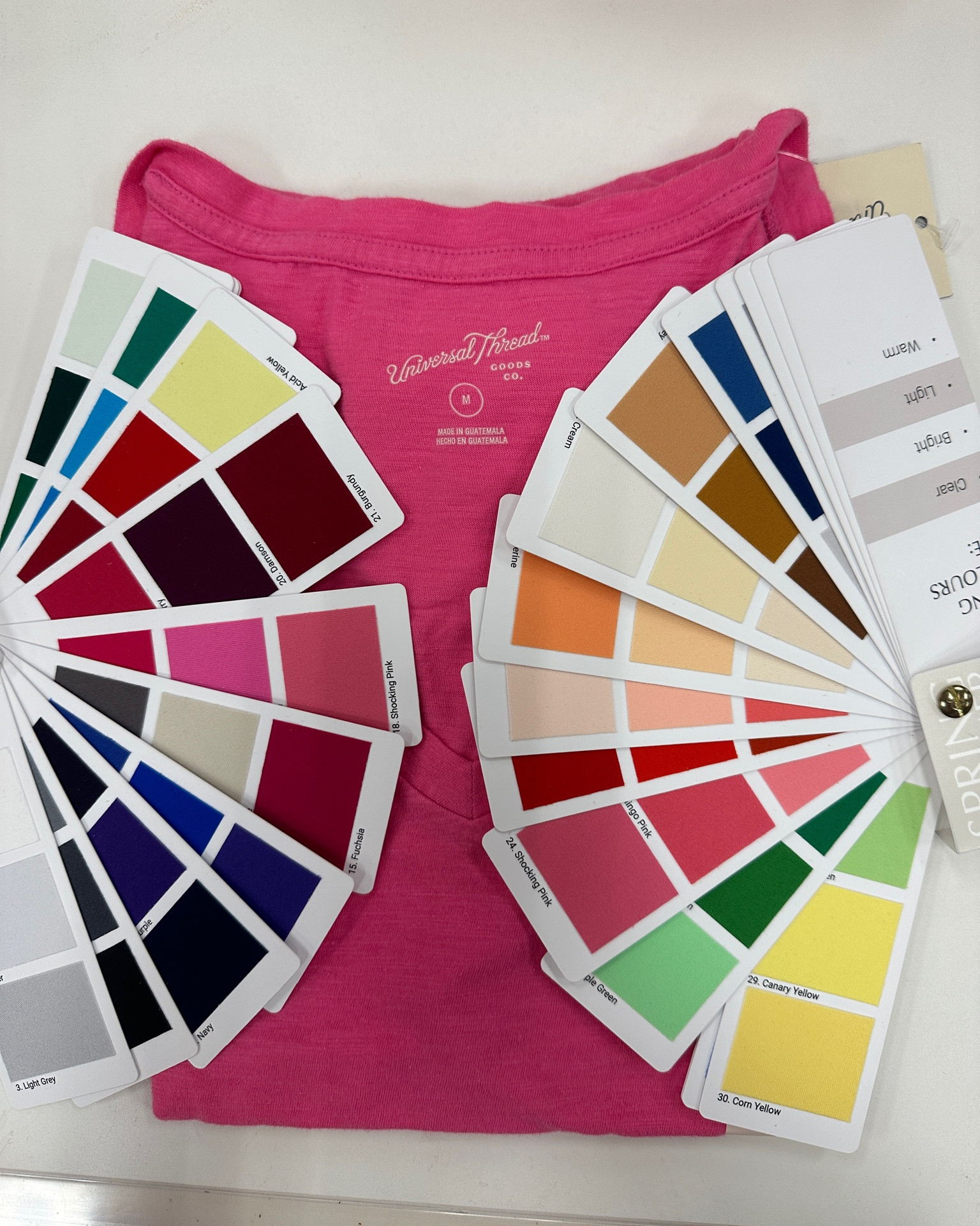 Did some retail therapy recently, leisurely browsing the aisles. I was so surprised by the variety of colors I stumbled upon! Shocking pink is a rare find for me to see in the wild; this color harmonized well with Spring and Winter!

hocpf 

Target
Basic tops

#hocsummer #hocwinter #hocspring #hocautumn 

#LTKMidsize #LTKStyleTip #LTKFindsUnder100