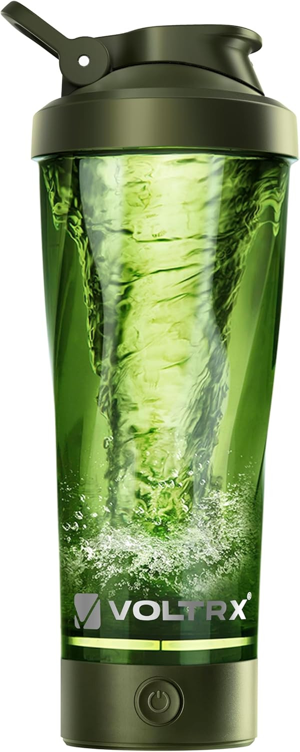 VOLTRX Premium Electric Protein Shaker Bottle, Made with Tritan - BPA Free - 24 oz Vortex Portabl... | Amazon (US)