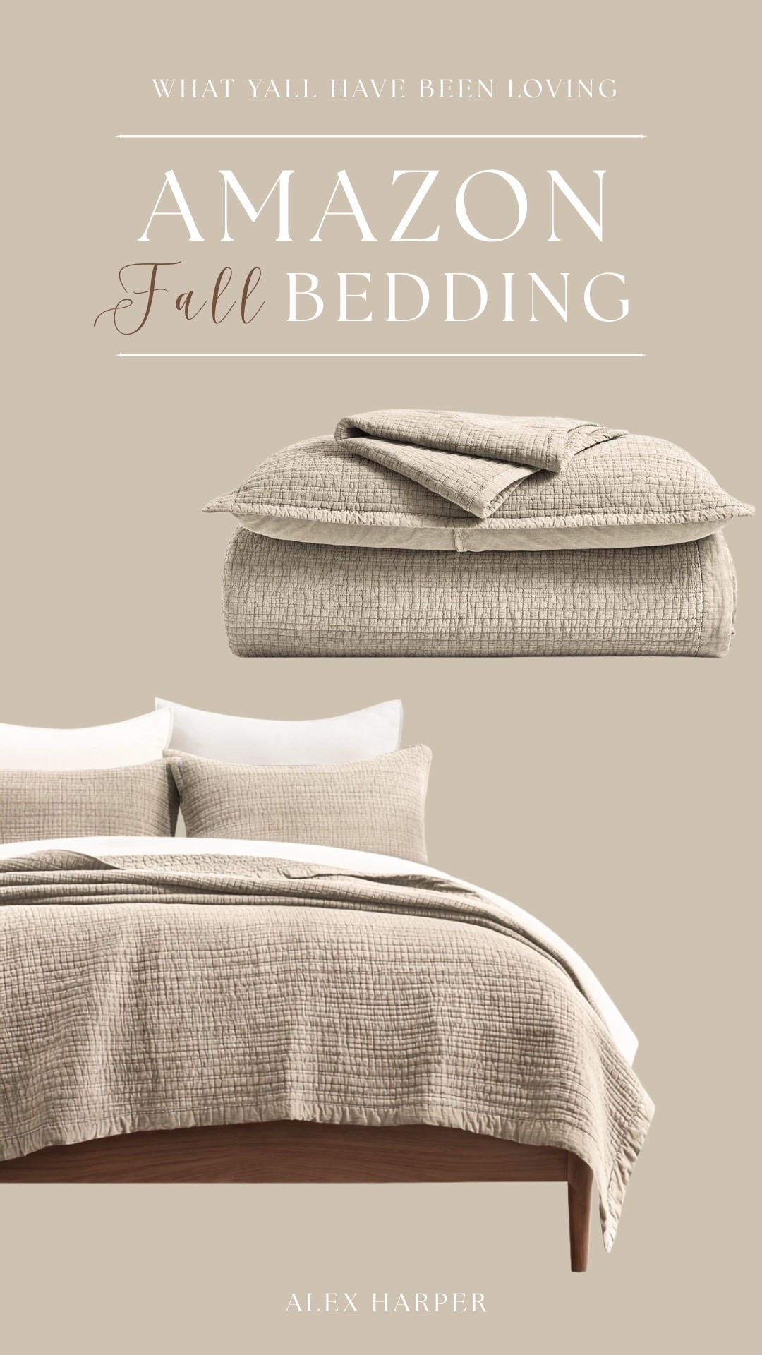Neutral fall bedding to add layering and texture to your bedroom


cozy bedding, fall bedding, bedding, bedroom refresh, home decor, amazon finds, fall inspo, fall decor, new home

#LTKHome #LTKSeasonal

#LTKSeasonal #LTKHome #LTKOver40