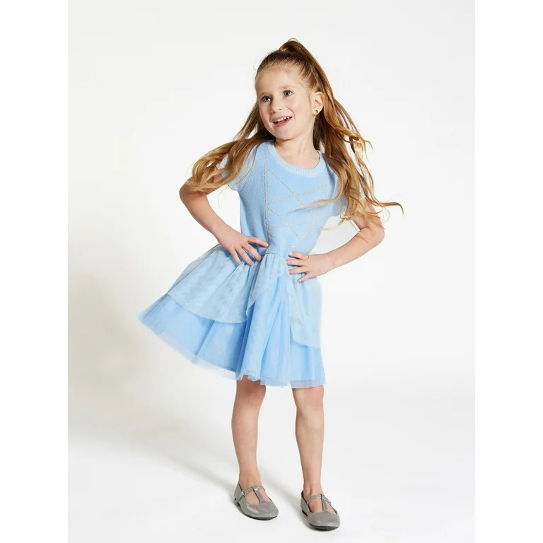 Disney Toddler Girl Cinderella Cosplay Dress, Sizes 12M-5T | Walmart (US)