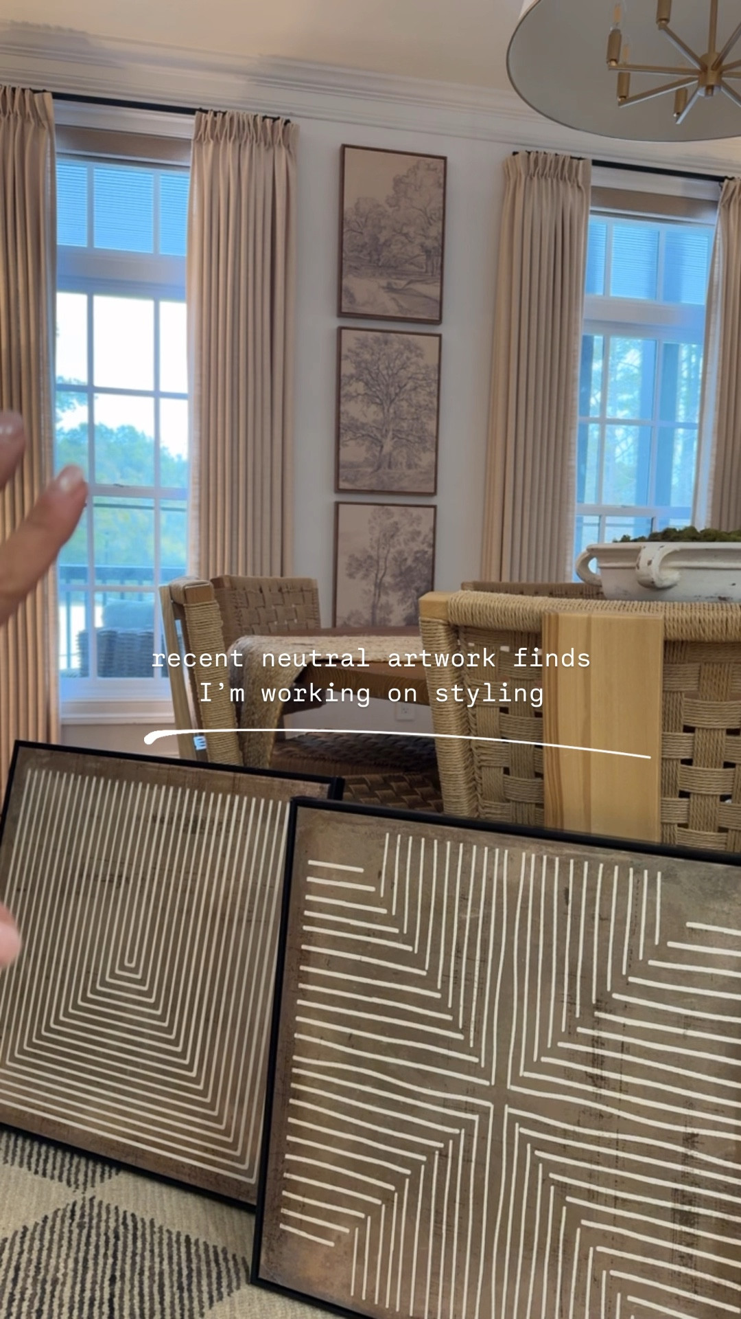 Been on the hunt for variations of artwork around the house to fill lots of blank spaces 🤎 a couple came in today from @wayfair and I LOVE THEM!!!!! 😍 

So many other options as well! Linked some of my other favorites! In the process of styling these! #wayfairpartner #wayfair / home decor / wall decor / inspo / neutrals / Holley Gabrielle 

#LTKWatchNow #LTKHome #LTKStyleTip