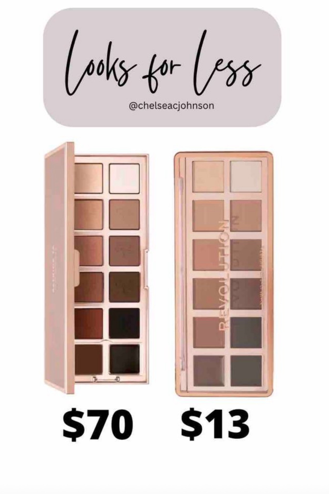 Patrick ta eyeshadow
Makeup Revolution eyeshadow 


#LTKBeauty #LTKGiftGuide #LTKSaleAlert