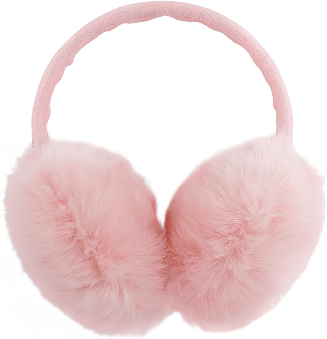 POXIMI Women Winter Earmuffs Girl Ski Adjustable Ear Covers for Cute Bow Ear Warmer Outdoor Earmu... | Amazon (US)