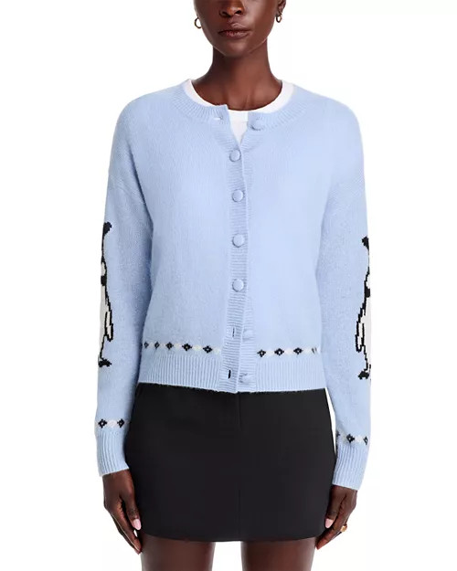Oversize Penguin Cashmere Cardigan - Exclusive | Bloomingdale's (US)