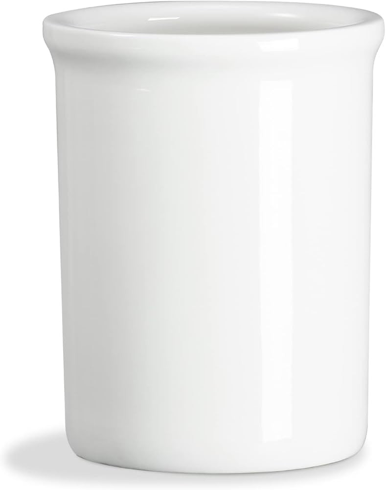 ONEMORE Utensil Holder for Kitchen Counter, 6.7" Ceramic Utensil Crock Countertop Utensils Organi... | Amazon (US)