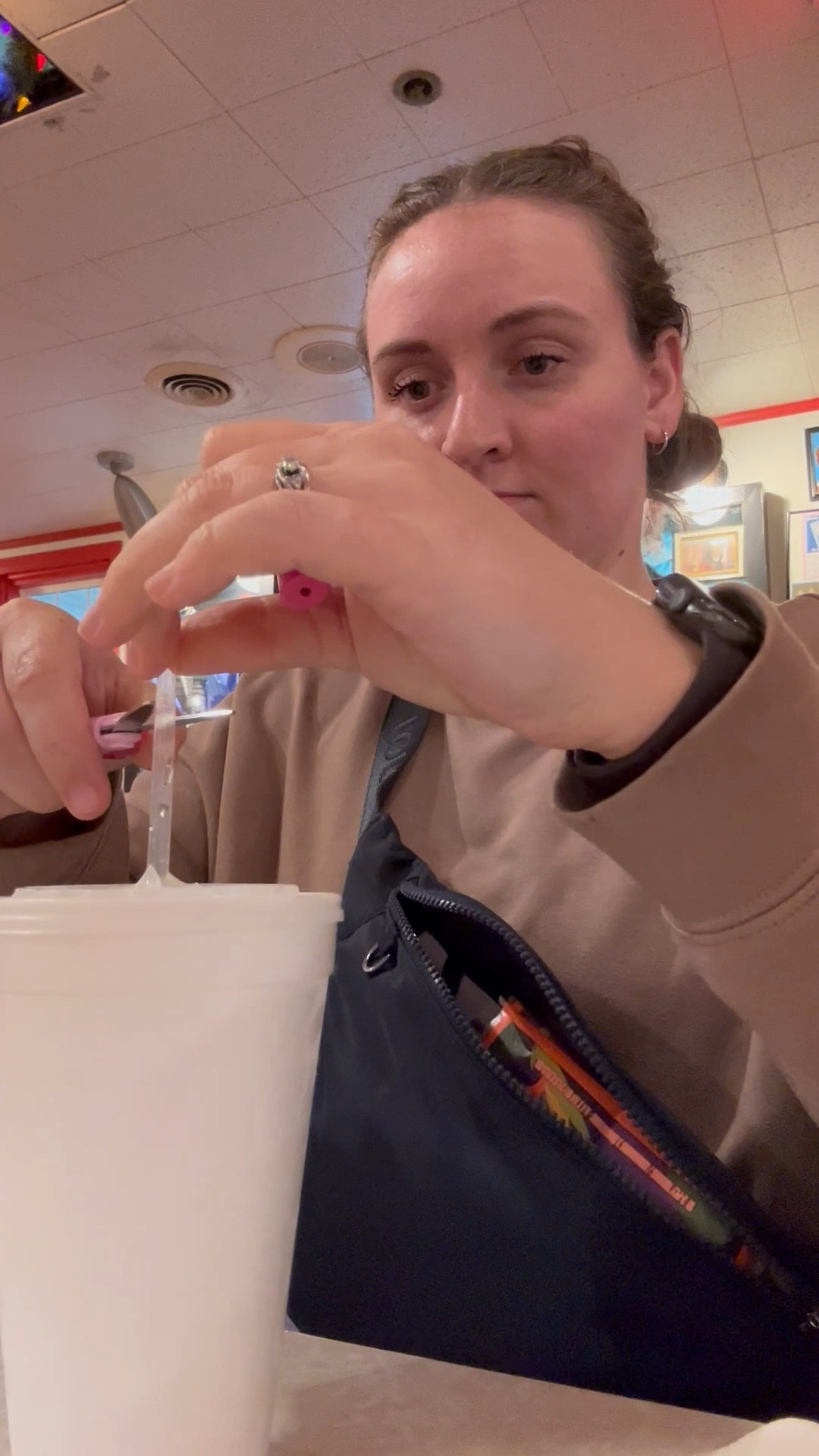 TSA approved scissors. Never know when you’re going to need some on hand. So far I’ve only used it to cut down straws at restaurants to avoid my toddlers tipping their cups and if that’s the only thing I ever use them for, it’s a $7 well spent