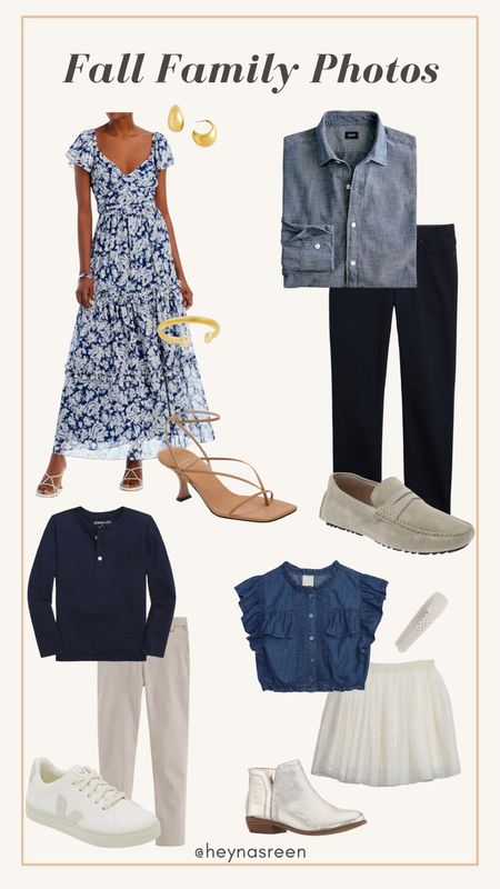 Blue & denim color palette for fall family photos 

#LTKSeasonal #LTKfamily #LTKstyletip