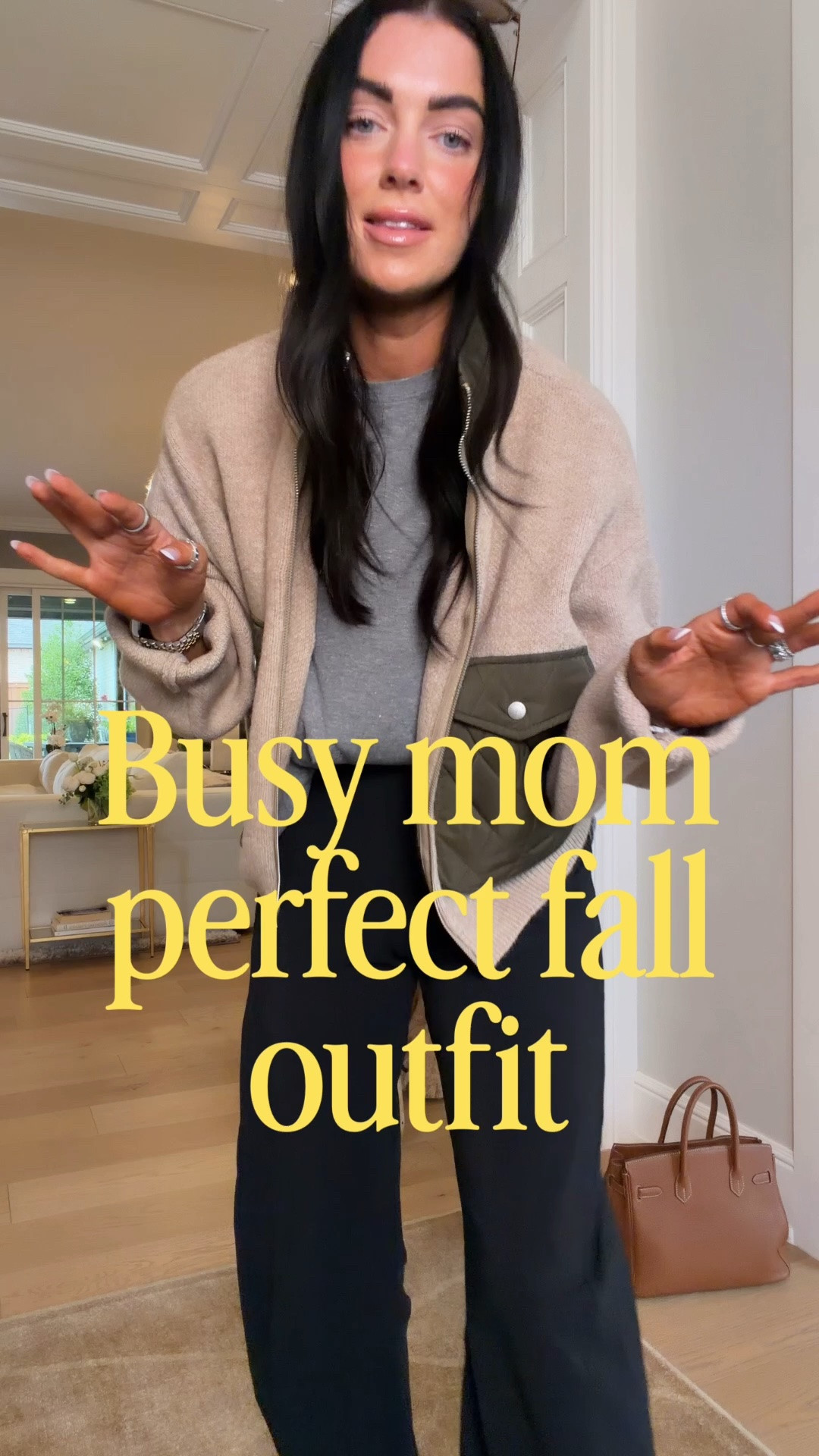 I’m wearing the actual real pants in the video but I’m also linking the Amazon version (that I own!!) that are also great!