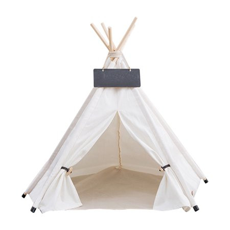 Dog Bed Cat Bed with Cushion Luxery Portable Dog Tents Pet Houses for Small Medium Pet | Walmart (US)
