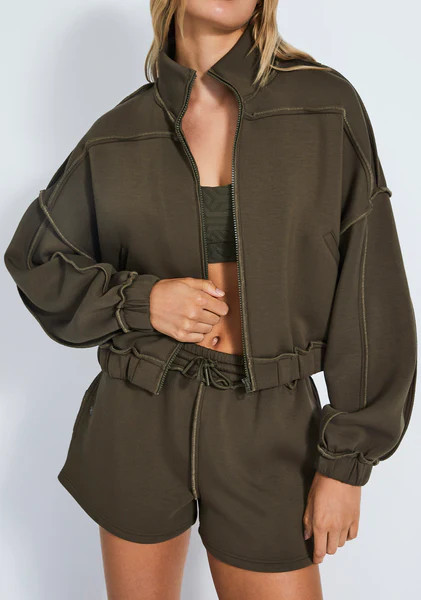 Stormi Zip Sweatshirt | Devon Windsor