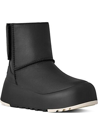 UGG Classic StreetScape Leather Booties - 9 | Dillard's