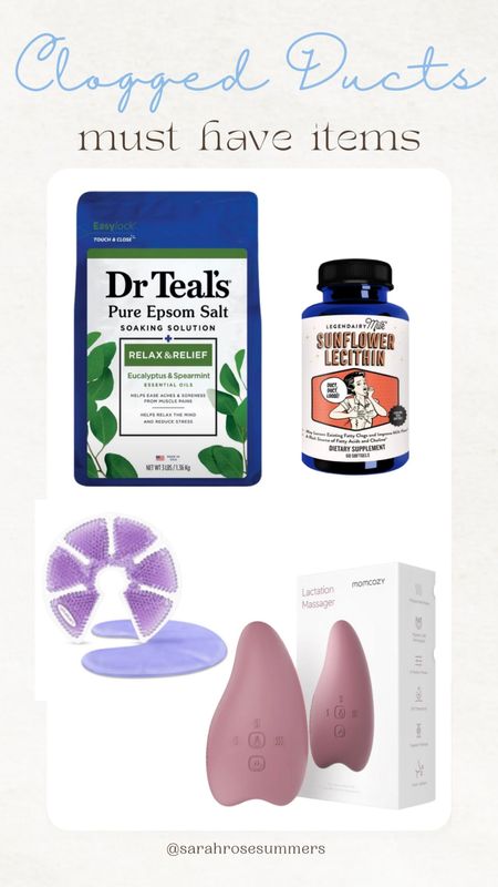 must have items for breast feeding mamas prone to clogged ducts 

#LTKbump #LTKbaby