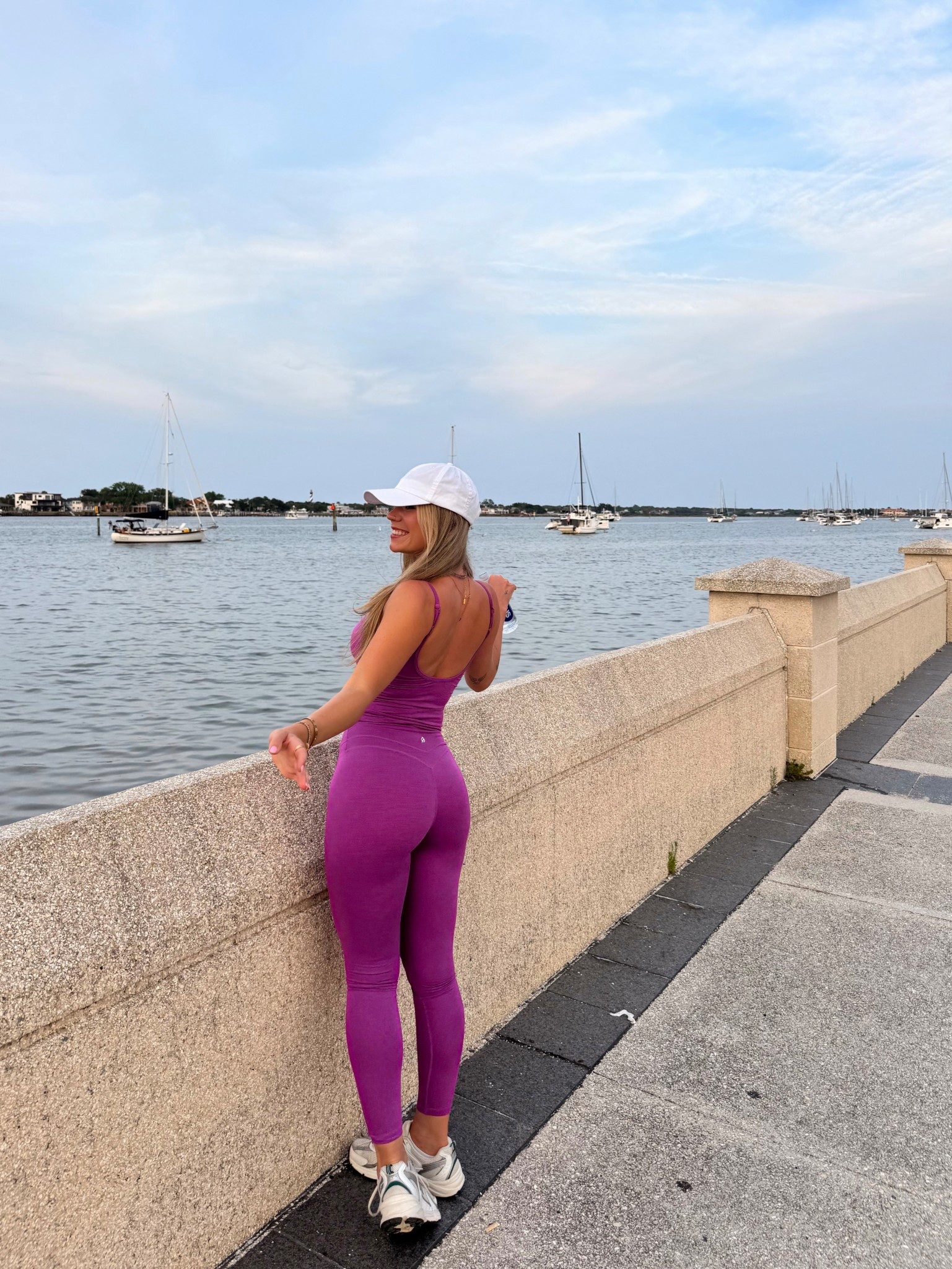 “IN BLOOM” out now!!! shop my outfit, i’m wearing the color “dahlia” 💜💜👟