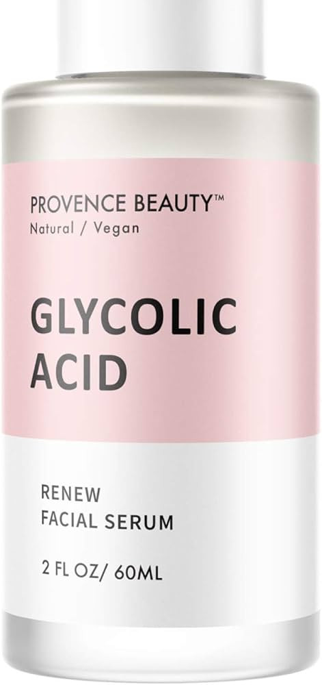 Rejuvenating Glycolic Acid Face Serum - Hyaluronic Acid, Vitamin C and Aloe Vera Helps Exfoliate ... | Amazon (US)