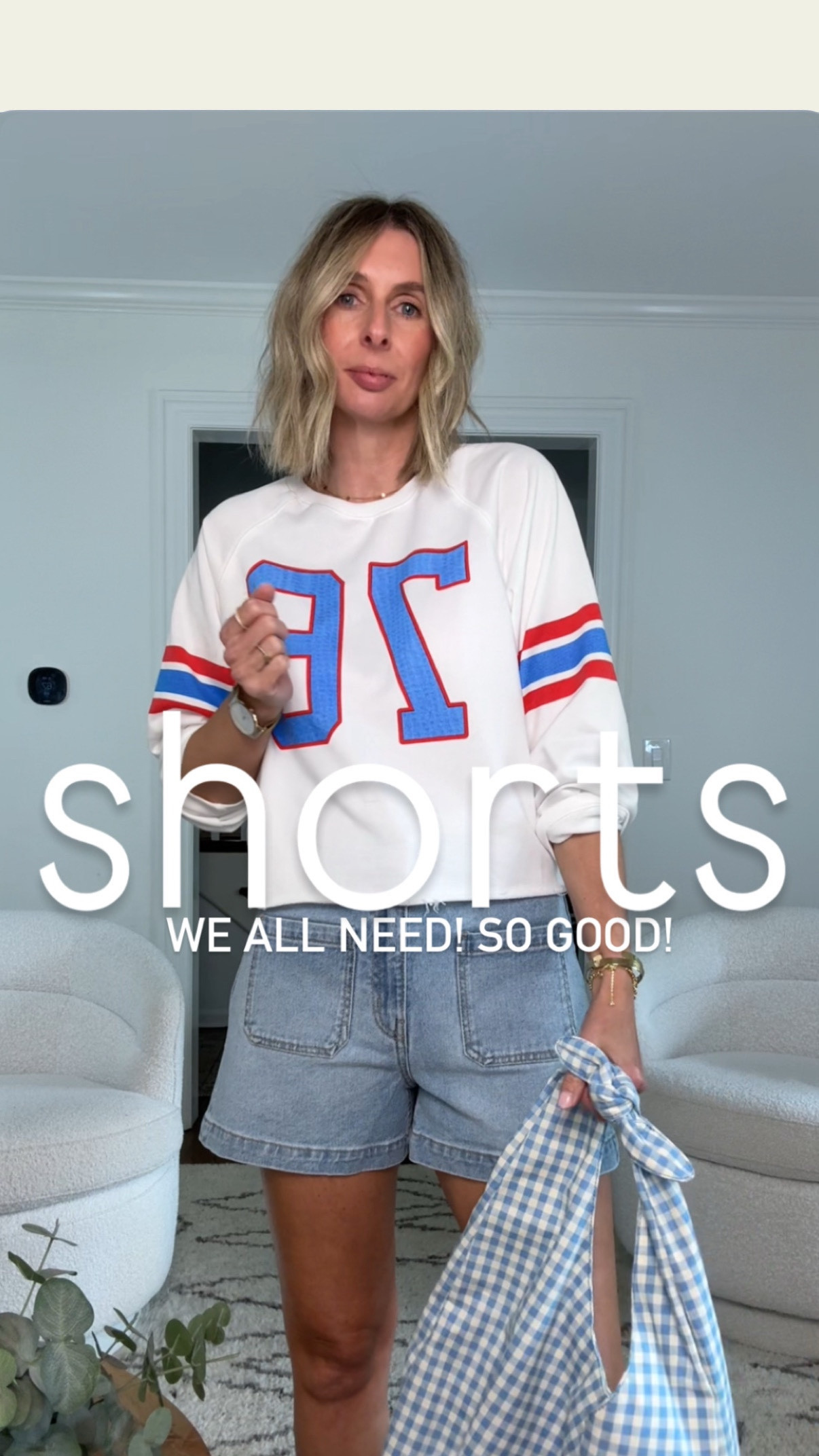 my favorite jeans, now as shorts! whaaaat?!! size up! i’m in the size 6 (usually a 4).

cutest shorts ever. only $25. insane quality. four washes. great cut. i’m obsessed! 😮‍💨 

loving these easy spring looks. you can never go wrong with a striped sweater (wearing the large), and did you see this cute jersey too (also in the large, it runs small) 👌 

effortless style + daily outfit inspo for over 40s. are you trying to rediscover your style, i got you. want to elevate your everyday looks, i got you. want easy, effortless style, i got you! come follow me @houseofmagpye 🫶

denim shorts, summer style, spring outfit ideas, what to wear today, style over 40, mum uniform, 

#effortlessstyle #styleover40 #affordablefashion #hm #hmstyle #targetstyle #springoutfitideas #over40style

#LTKFindsUnder50 #LTKOver40 #LTKSeasonal