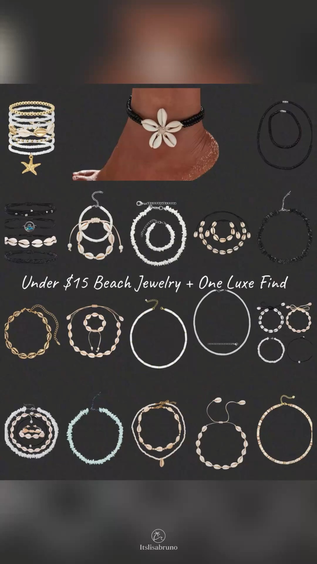 Beachy accessories just make everything better 🤍🏝️

I found 18 of the prettiest shell jewelry pieces on @amazonfindsandfashion — including necklaces, anklets, bracelets, and a few sets that make styling so easy.

Most are under $15 (some even under $10 🙌🏻) with one beautiful gold seashell piece if you want something a little more elevated 🐚

These are the little details that instantly make swimsuits, linen sets, and simple outfits feel styled.

Perfect for vacation, beach days, or just bringing that coastal vibe into everyday looks — especially with the Amazon Spring Sale going on 💫


#LTKSwim #LTKSeasonal #LTKootd