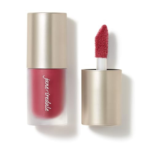 jane iredale ColorLuxe Liquid Blush, Lightweight, Buildable Long-Wear Formula Delivers an Effortless, Customizable Flush, Dermatologist-Tested, Vegan - Bombshell | Amazon (US)