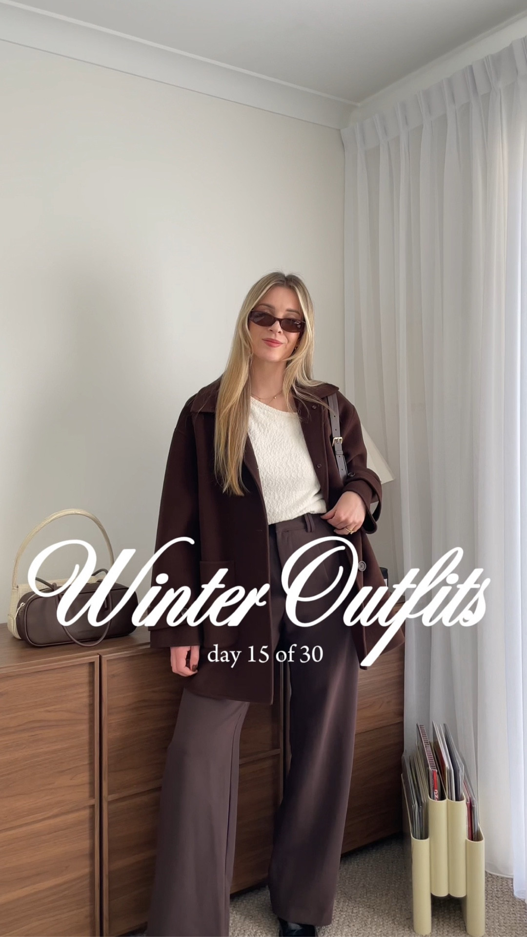 Winter Outfits Series - Day 15
of 30 🌧️ Chocolate brown outfit with a cute off shoulder top to break it up. My outfit today is one of my favourites to wear!
#winteroutfitideas
#winteroutfits #australianfashion #outfitidea #chocolatebrown

#LTKaustralia #LTKstyletip #LTKworkwear