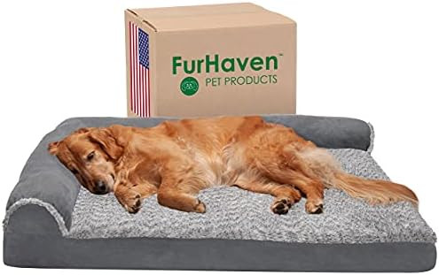 Furhaven Orthopedic CertiPUR-US Certified Foam Pet Beds for Small, Medium, and Large Dogs and Cats - | Amazon (US)