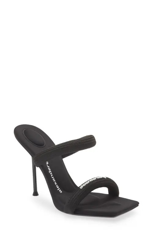 Alexander Wang Julie Padded Slide Sandal in Black at Nordstrom, Size 5.5Us | Nordstrom