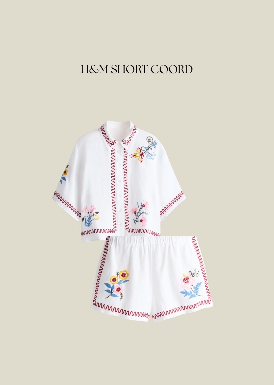 Summer holiday outfit 
H&M summmer coord