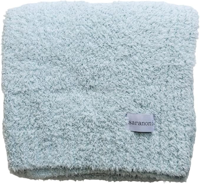 SARANONI Bamboni Luxury Baby Blanket | Plush Blanket for Infant Boys & Girls | Receiving Blanket ... | Amazon (US)