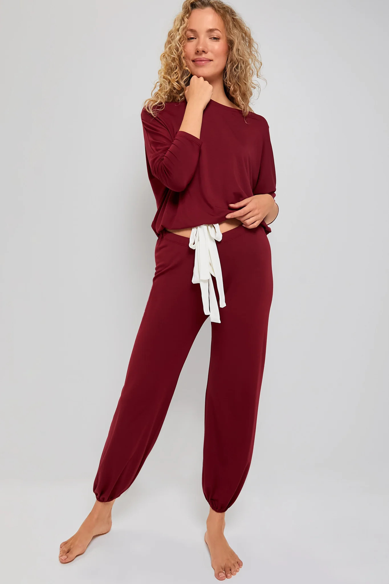 Cabernet Gisele Slouchy Set | Tuckernuck (US)