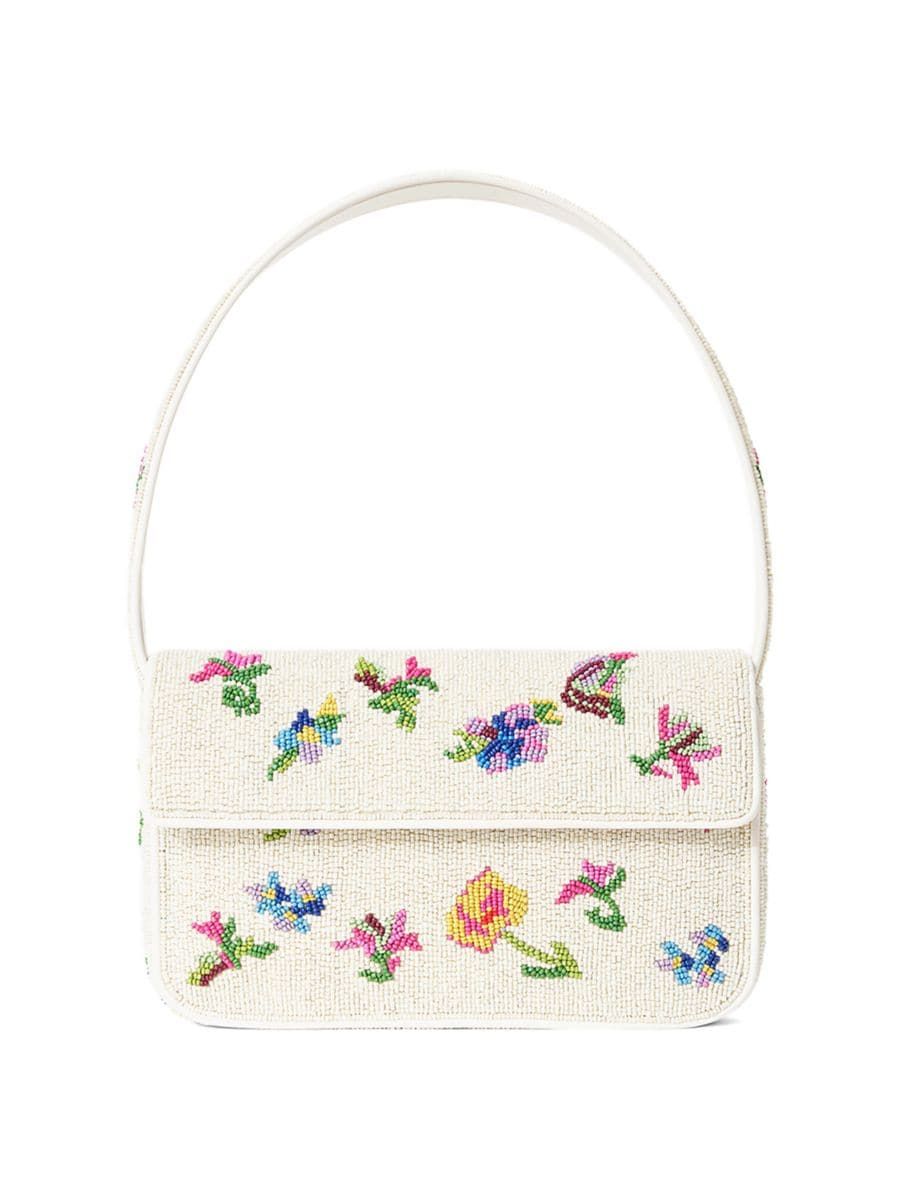 Tommy Floral Beaded Shoulder Bag | Saks Fifth Avenue