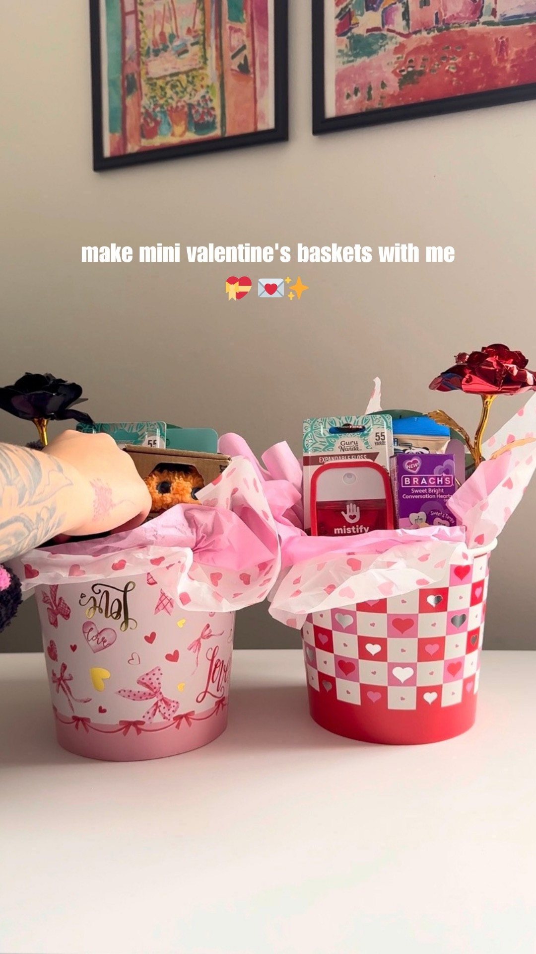 (Save this for inspo 💝) 

Valentine’s Day gift basket ideas for her 💗✨ 

I LOVE how these came out!! Super budget friendly & cute 🥰

📌 Stay tuned for more gift ideas, DIY, petite fashion inspo! 

#LTKValentine #LTKHome #LTKKids