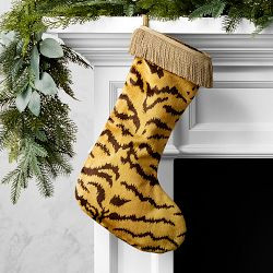 Scalamandré Tigre Stocking | Williams-Sonoma