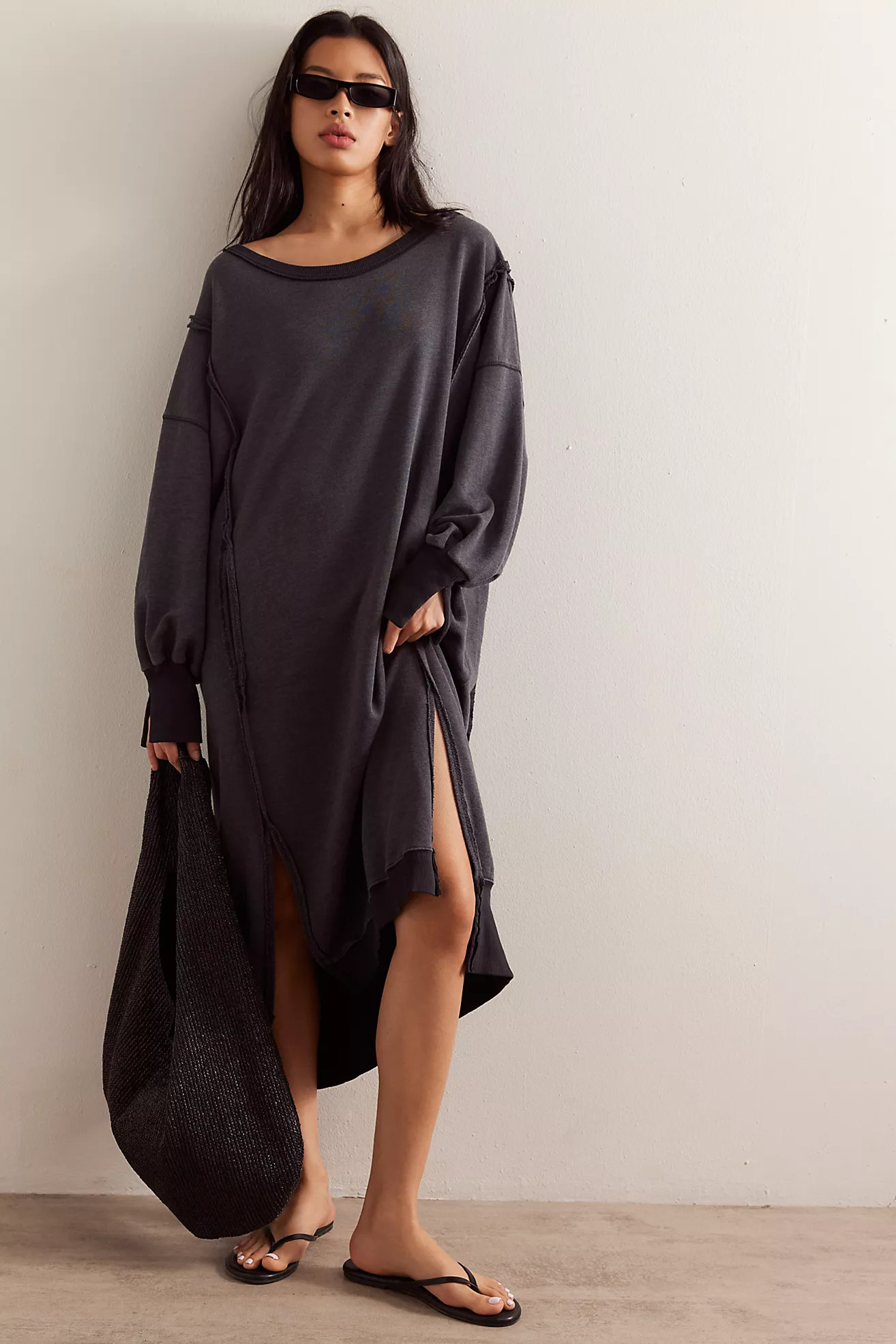 We The Free Camden Maxi Sweatshirt | Free People (Global - UK&FR Excluded)