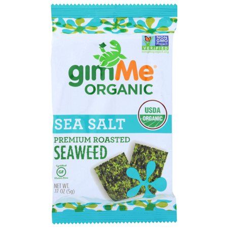 (12 Pack) Gimme Organic Roasted - Sea Salt , .17 Oz | Walmart (US)