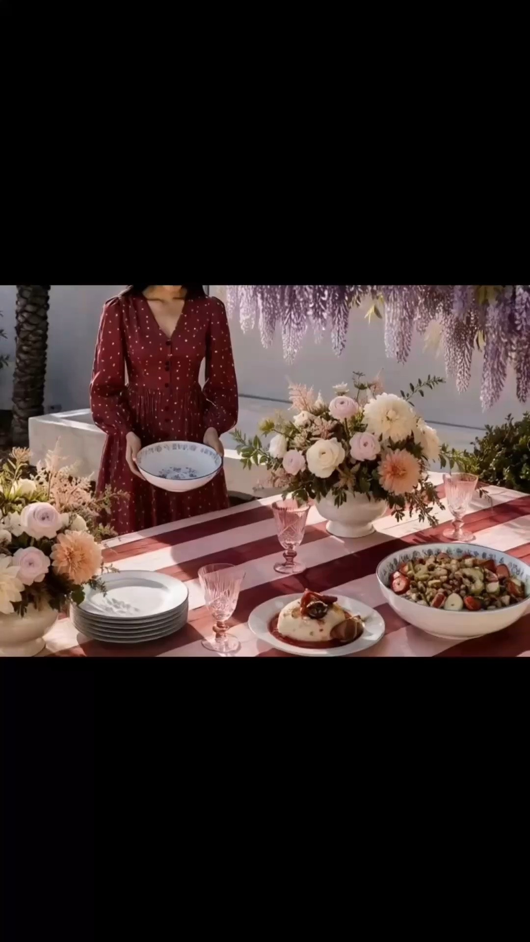 Has your Labor Day outdoor party started yet? 🌸🥂 This is the kind of backyard brunch moment made for lingering a little longer — soft sunshine, a romantic tablescape, and plenty of late-summer color.

A striped table linen sets the mood, layered with elegant tableware, dessert plates, pink glassware, fresh florals, and easy entertaining essentials. I love how the burgundy tones begin to hint at fall while still feeling perfect for the long weekend.

And with the Labor Day Sale happening now, it’s a great time to refresh your tabletop and outdoor entertaining pieces for the gathering season ahead. ✨

#LaborDay #LaborDaySale #OutdoorBrunch #OutdoorEntertaining #Tablescape #TableLinen #Tabletop #Tableware #EntertainingEssentials #DinnerPlate #DessertPlate #WineGlass #FlowerArrangement #FreshFlowers #OutdoorDining #BackyardEntertaining #Dress #LaborDayWeekend #GatheringSeason #LTKHome #LTKStyle

#LTKdayinmylife #LTKHome #LTKSaleAlert