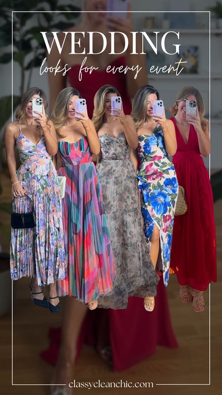 Wedding guest dresses. Bright summer colorful floral even dresses in my usual small/2

#LTKParties #LTKWedding #LTKStyleTip