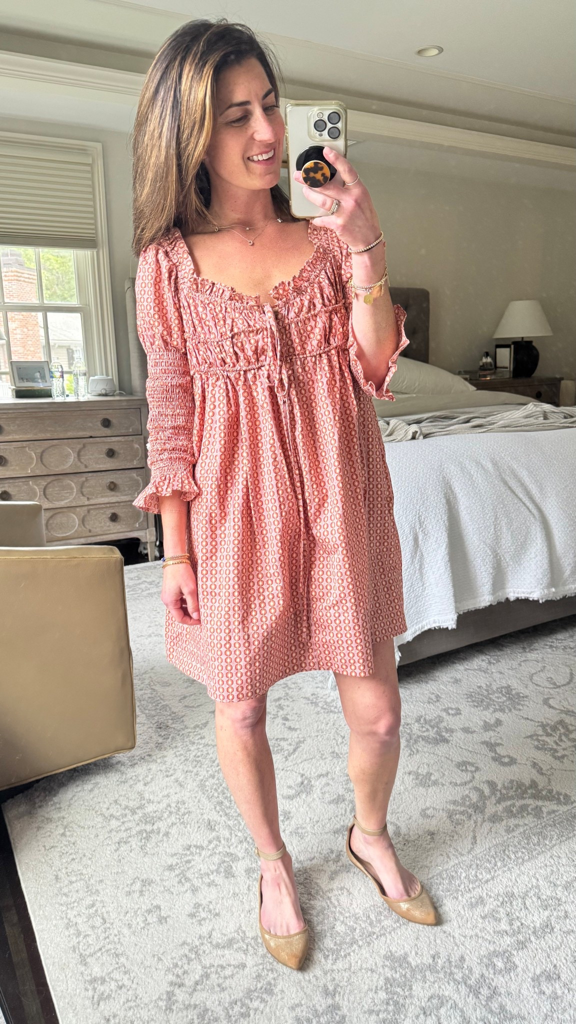 Boho Capulet sleeve free people dress ankle strap flats 

#LTKFallSale #LTKPetite #LTKSeasonal