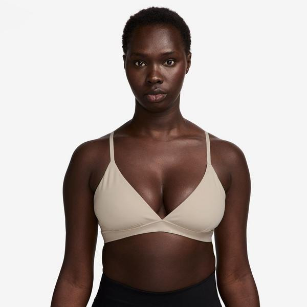 Women's Nike Form Sports Bra Large Lt Orewood Brn/Lt Iron Ore | Scheels Sports