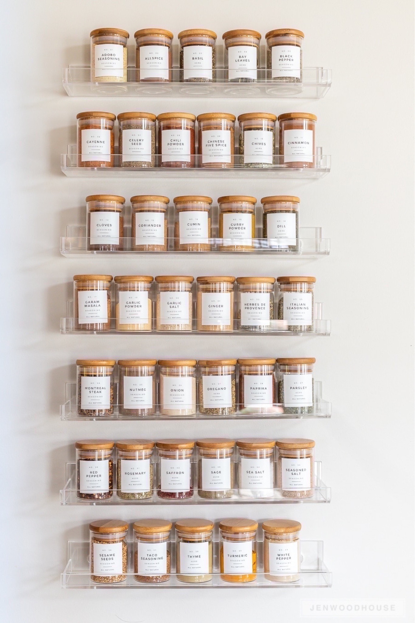 These jars and labels are some of our best sellers! You guys love them and for good reason! 🤩 The perfect way to store spices while also keeping a clean aesthetic! 

Home decor ideas, simple home decor, home organization, kitchen organization, kitchen decor, spice organization, neutral spice rack, glass jar with wooden lid, glass spice jar 

#LTKFind #LTKhome #LTKstyletip