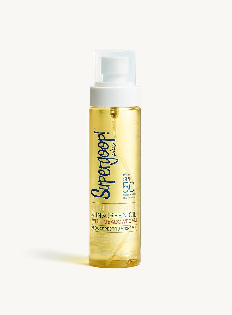 Sun-Defying Sunscreen Oil with Meadowfoam | Supergoop!