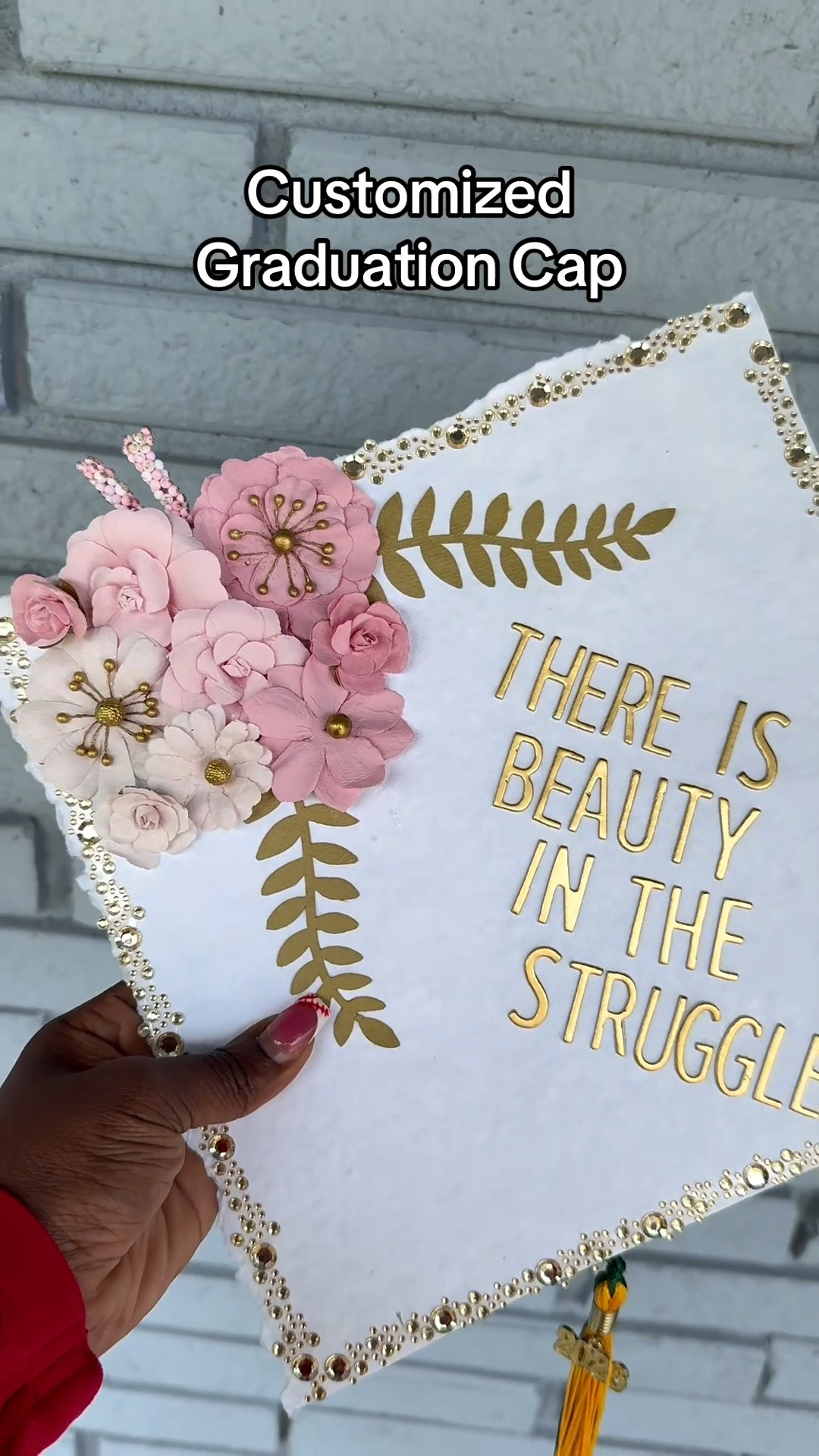 There is beauty in the struggle…..

Customized graduation cap

#LTKSeasonal