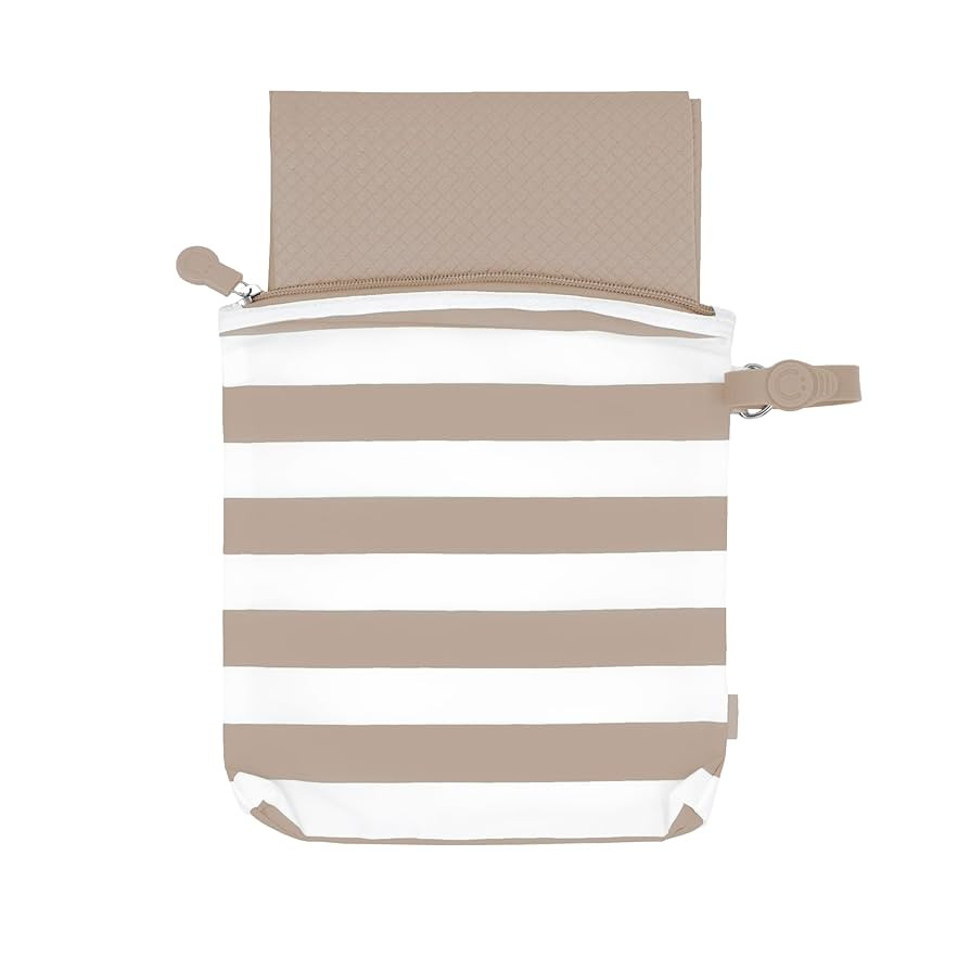 Ubbi On-The-Go Changing Baby Mat with Carrying Bag, Soft and Comfortable Diaper Bag Accessory Mus... | Amazon (US)