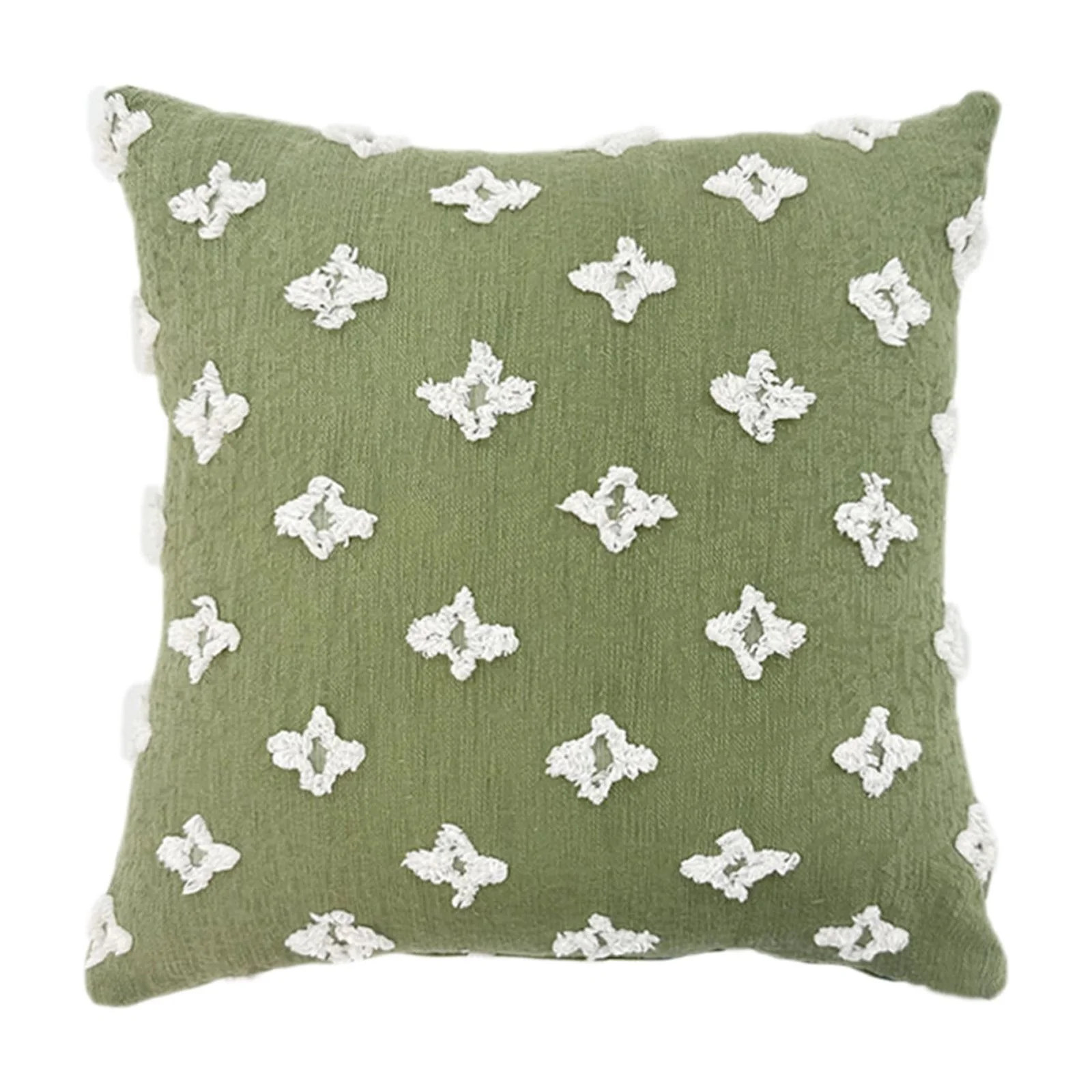 Hgallory Leaf Grass Pattern Cotton Throw Pillows for Bed Sofa Couch, Velvet Decorative Throw Pill... | Walmart (US)