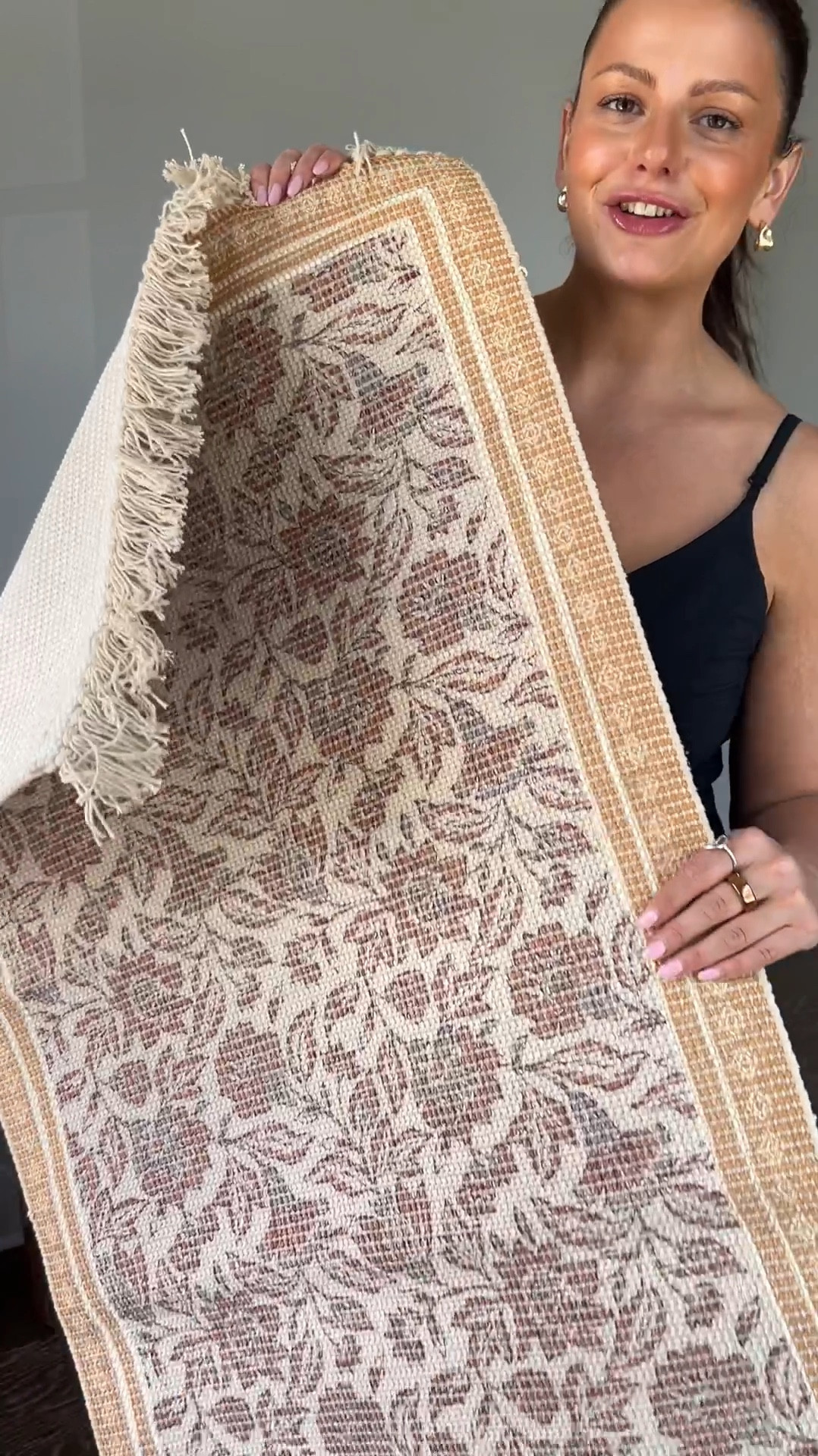 Better Homes and Garden has me in a chokehold these days 🌞🪞🪑 @walmart 🫶🏼 I am now obsessed! Wait until y’all see the nightstands I ordered!

Comment “RUG” below for a DM with the link to shop this post on my LTK 

#walmarthome #betterhomesandgardens #homestyling #interiorstyle #homedecor 

#LTKFindsUnder50 #LTKVideo #LTKHome