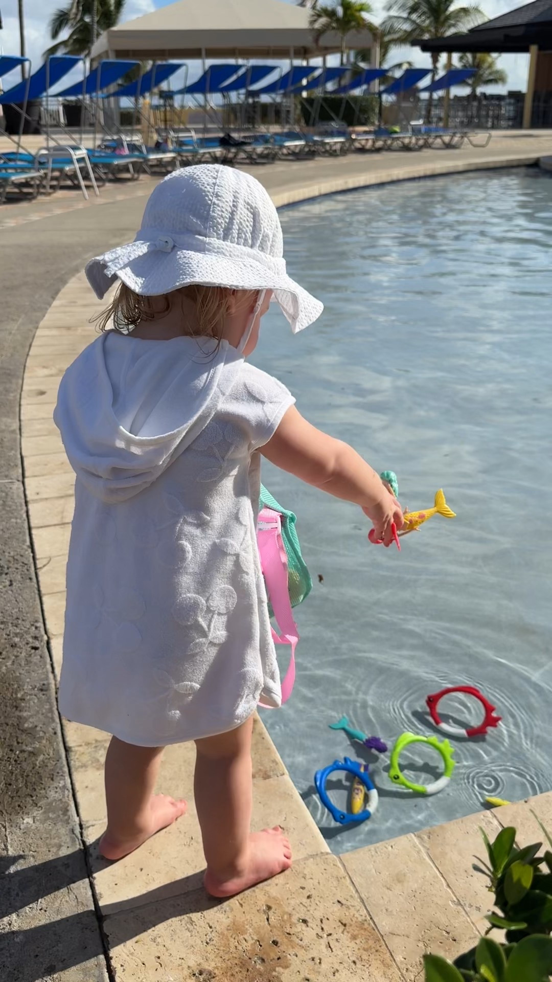Dylan is having the best time! She’s entertained herself with packing and unpacking all her pool toys 

#LTKKids