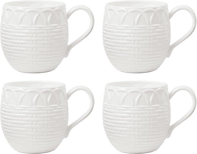 Lenox Wicker Creek Mugs, Set of 4, 2.60 | Amazon (US)