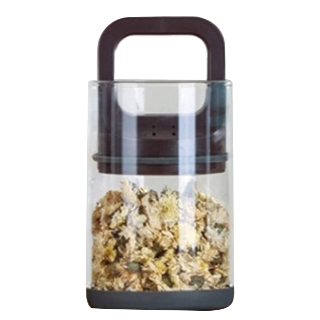 AOOOWER Glass Storage Jar with Vacuum Seal Lid Vacuum Seal Canister for Preservation | Walmart (US)